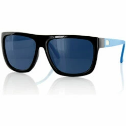 Carve Eyewear Sanchez Black Blue Polarised Sunglasses