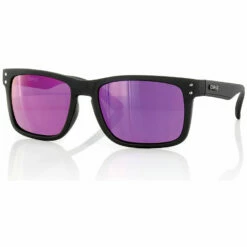 Carve Eyewear Goblin Matte Black Purple Iridium Sunglasses
