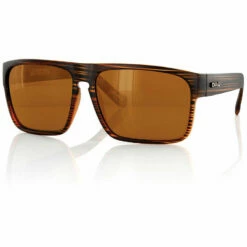 Carve Eyewear Vendetta Matte Brown Polarized Sunglasses