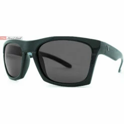 Venture Eyewear Base Camp Gloss Black Smoke Polarised Sunglasses