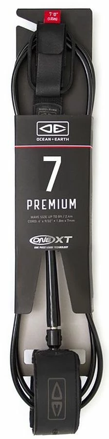 Ocean And Earth Premium XT One Piece Leash 7 Ft