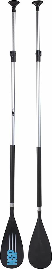 NSP 2 Pce Alloy PVC Adjustable SUP Paddle
