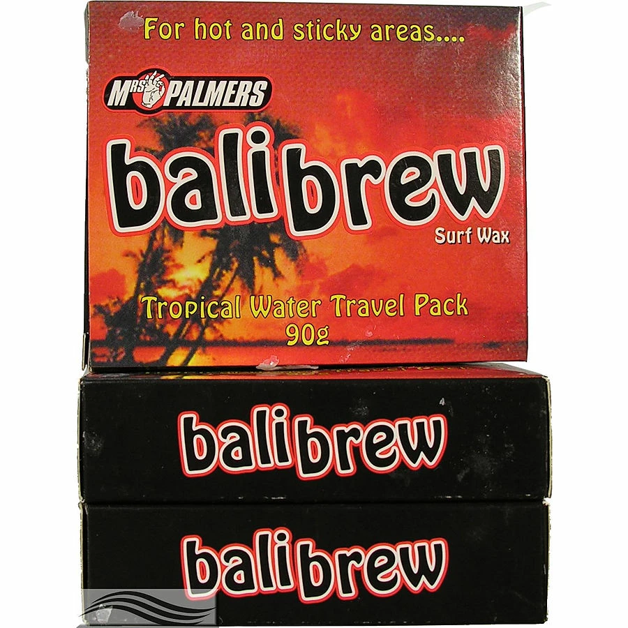 Mrs Palmers Bali Brew Surf Wax 3 Pack 3 Mrs Palmers Bali Brew Surf Wax 3 Pack