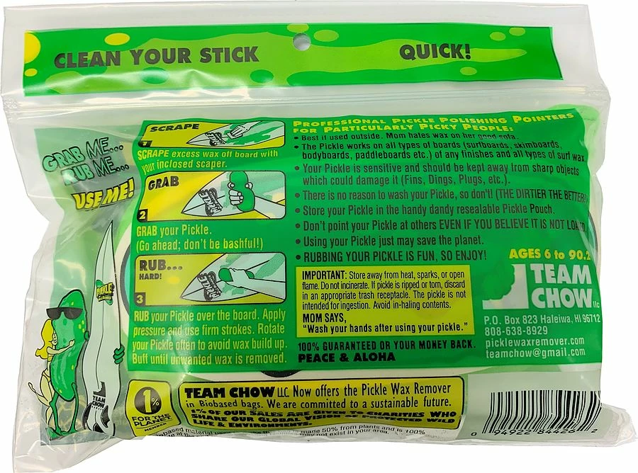 Team Chow Hawaii Pickle Wax Remover 5 Team Chow Hawaii Pickle Wax Remover - Image 3
