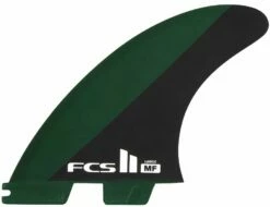 FCS II Mick Fanning PC Green Black Tri Fin Set