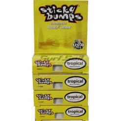 Sticky Bumps Tropical Water Original Surf Wax 5 Pack
