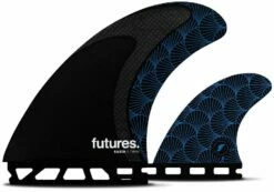 Futures Rasta Twin +1 Twin Fin Set