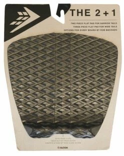 Firewire 2+1 Flat Black Charcoal Traction Pad