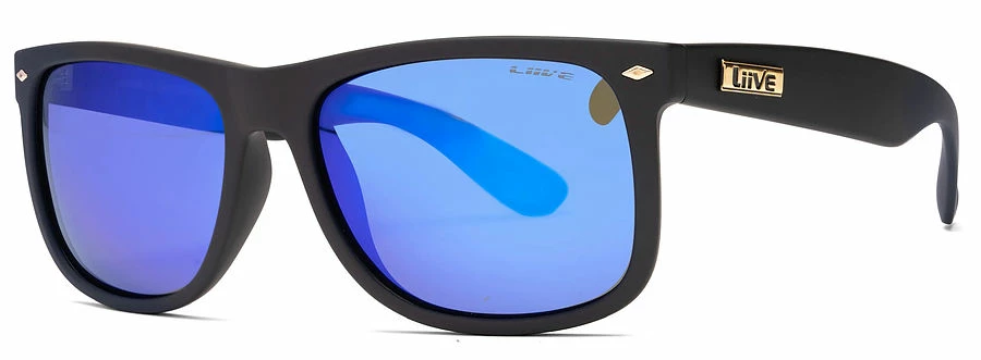 Liive Vision El Capitan Matt Black Mirror Polar Sunglasses 4 Liive Vision El Capitan Matt Black Mirror Polar Sunglasses - Image 2