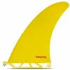 Futures Gerry Lopez Fibreglass Yellow Longboard Fin -SURF SAIL AUSTRALIA Sales 600609