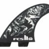 FCS II Filipe Toledo PC Athlete Series Accelerator Tri Fins Black White -SURF SAIL AUSTRALIA Sales 605137