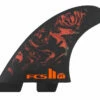 FCS II Filipe Toledo PC Athlete Series Accelerator Tri Fins Black Red -SURF SAIL AUSTRALIA Sales 605145
