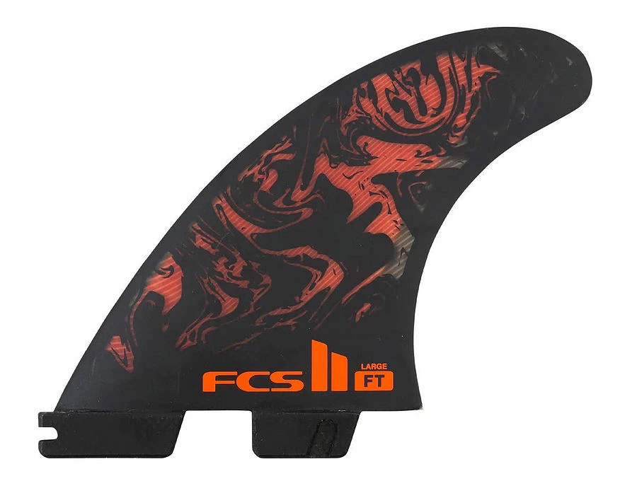 FCS II Filipe Toledo PC Athlete Series Accelerator Tri Fins Black Red 3 FCS II Filipe Toledo PC Athlete Series Accelerator Tri Fins Black Red