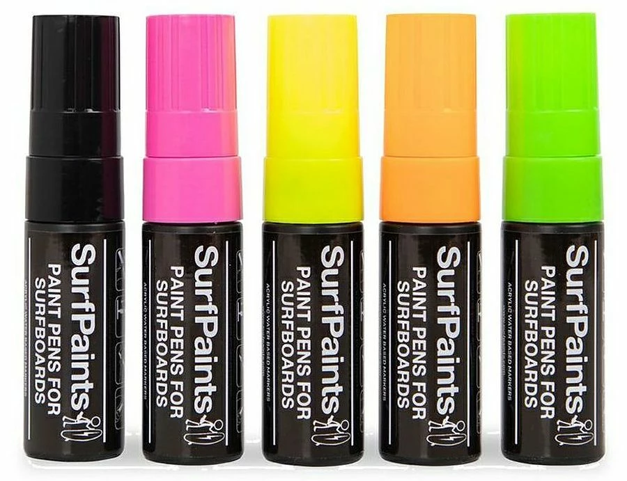 Surfpaints Surfboard Fluro Pack Paint Pens 4 Surfpaints Surfboard Fluro Pack Paint Pens - Image 2