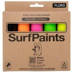 Surfpaints Surfboard Fluro Pack Paint Pens