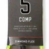 Ocean And Earth Diamond Flex Comp Leash Lime 5 Ft -SURF SAIL AUSTRALIA Sales 612143