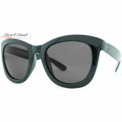 Venture Eyewear Molokai Glossy Black Smoke Polarised Sunglasses