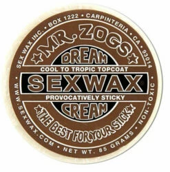 Mr Zogs Sex Wax Dream Cream Topcoat Bronze