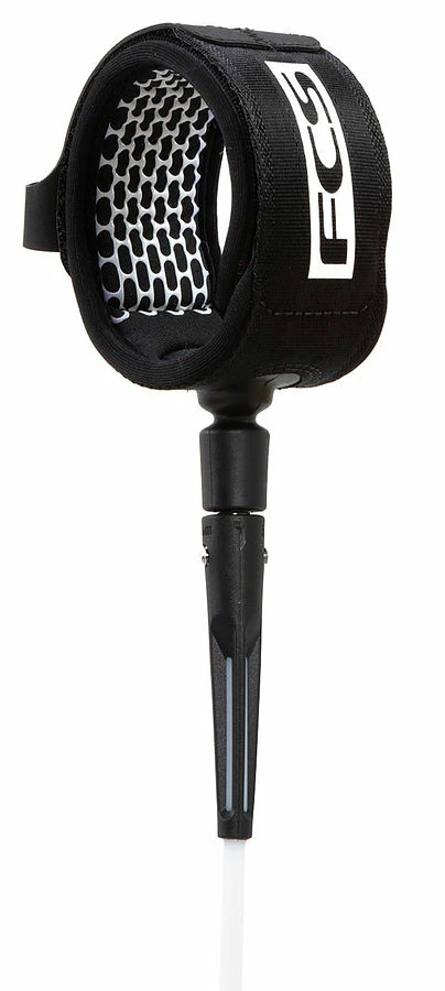 FCS All Round Essential White Black Leash 3 FCS All Round Essential White Black Leash