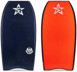 Stealth Elite PE Bodyboard Midnight Fluro Red