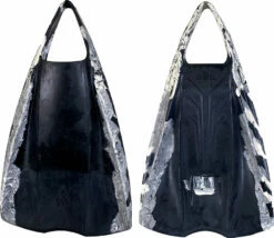 POD 2 Bodyboard Fins Black White Speckle