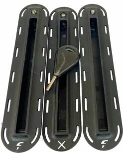 Aussie Skegs Futures Tri Fin Plug Set