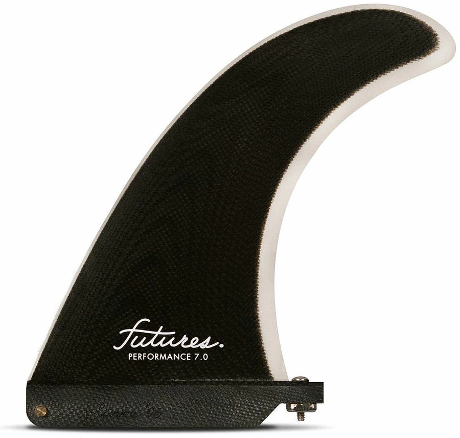 Futures Performance Fibreglass Black Grey Longboard Fin 3 Futures Performance Fibreglass Black Grey Longboard Fin