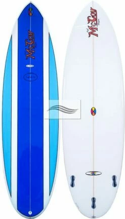 Mccoy Nugget Clear Blue Polish