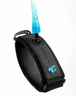 Creatures Of Leisure Reliance Bodyboard Bicep Leash Cyan Speckle Black