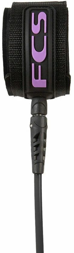 FCS Regular Classic Leash Zappo Black