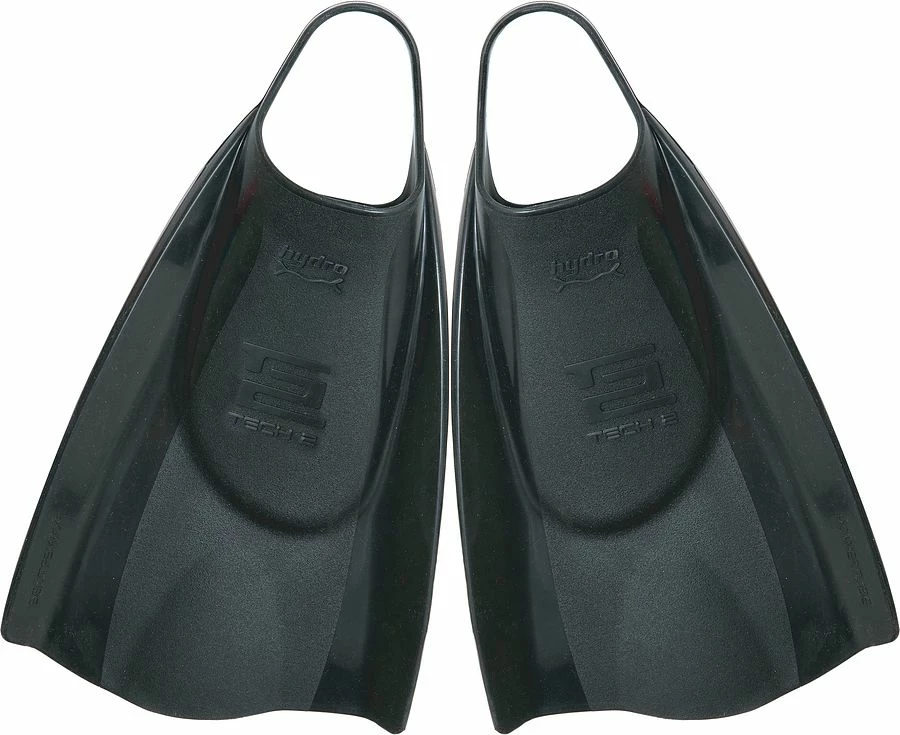 Hydro Tech 2 Black Bodyboard Fins 3 Hydro Tech 2 Black Bodyboard Fins